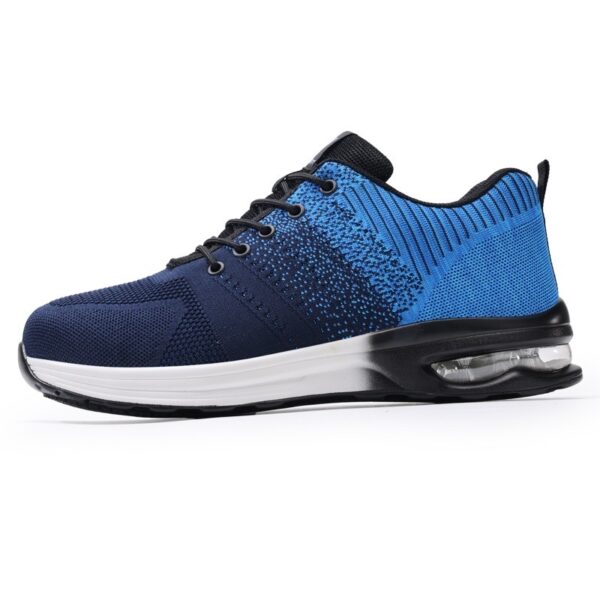 Veiligheidsschoenen- Werkschoenen- stalenneus- Antislip- Waterdicht- JMKA WorkSneaker 5100 Blue